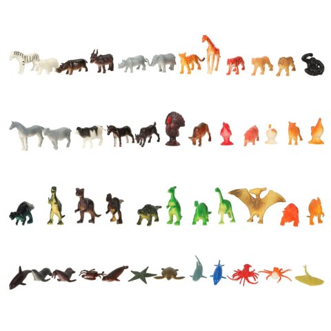 Figurki zwierzęta morskie dzikie zagrodowe dinozaury zestaw mix 48sztuk Kik Sp. z o. o. Sp. k. Figurki zwierzęta morskie dzikie zagrodowe dinozaury zestaw mix 48sztuk Kik Sp. z o. o. Sp. k.