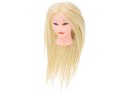 Główka głowa treningowa fryzjerska naturalne włosy blond Kik Sp. z o. o. Sp. k.