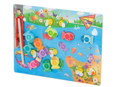 Gra drewniana rybki łowienie rybek na magnes pszczółki montessori Kik Sp. z o. o. Sp. k. Gra drewniana rybki łowienie rybek na magnes pszczółki montessori Kik Sp. z o. o. Sp. k.