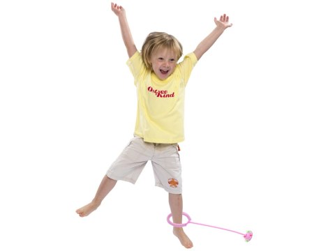 Hula hop na nogę skakanka skipper piłka świecąca migająca LED różowa Kik Sp. z o. o. Sp. k. Hula hop na nogę skakanka skipper piłka świecąca migająca LED różowa Kik Sp. z o. o. Sp. k.