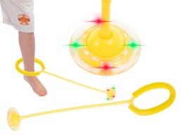 Hula hop na nogę skakanka skipper piłka świecąca migająca LED żółta Kik Sp. z o. o. Sp. k.