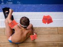 Kik Sp. z o. o. Sp. k. INTEX Rękawki dmuchane do pływania pływaczki pomarańczowe 2-5 lat