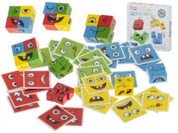 Klocki kreatywne montessori wyzwania zmieniające twarz emocje Kik Sp. z o. o. Sp. k.