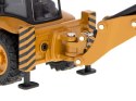 Kik Sp. z o. o. Sp. k. Koparka ładowarka metalowa z ruchomymi łyżkami Die-Cast H-toys 1704 1:50