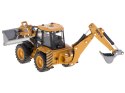 Kik Sp. z o. o. Sp. k. Koparka ładowarka metalowa z ruchomymi łyżkami Die-Cast H-toys 1704 1:50