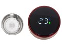 Kubek bidon termiczny termos smart LED 500ml bordowy Kik Sp. z o. o. Sp. k.
