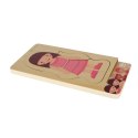 Kik Sp. z o. o. Sp. k. Puzzle drewniane warstwowe budowa ciała montessori dziewczynka