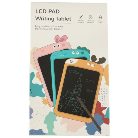 Kik Sp. z o. o. Sp. k. Tablet graficzny do rysowania dla dzieci znikopis tablica ekran LCD 8,5' królik róż Kik Sp. z o. o. Sp. k. Tablet graficzny do rysowania dla dzieci znikopis tablica ekran LCD 8,5' królik róż