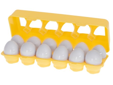 Kik Sp. z o. o. Sp. k. Układanka edukacyjna sorter dopasuj kształty owoce jajka 12 sztuk Kik Sp. z o. o. Sp. k. Układanka edukacyjna sorter dopasuj kształty owoce jajka 12 sztuk