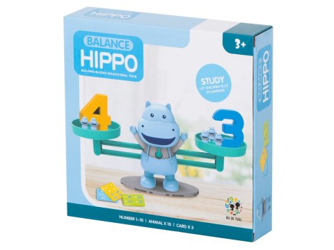 Waga szalkowa edukacyjna nauka liczenia hipopotam mini Kik Sp. z o. o. Sp. k. Waga szalkowa edukacyjna nauka liczenia hipopotam mini Kik Sp. z o. o. Sp. k.