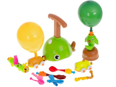 Wyrzutnia balonów samochód aerodynamiczny ryba zestaw 21 elementów Kik Sp. z o. o. Sp. k. Wyrzutnia balonów samochód aerodynamiczny ryba zestaw 21 elementów Kik Sp. z o. o. Sp. k.