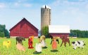 Zwierzęta figurki zwierzątka domowe gospodarcze farma inwentarz krowa koń 12szt Kik Sp. z o. o. Sp. k.