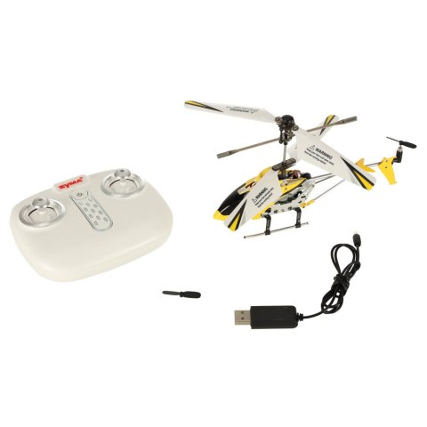 Helikopter zdalnie sterowany na pilota RC SYMA S107H 2.4GHz RTF żółty Kik Sp. z o. o. Sp. k. Helikopter zdalnie sterowany na pilota RC SYMA S107H 2.4GHz RTF żółty Kik Sp. z o. o. Sp. k.