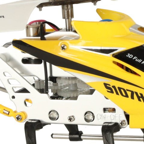 Helikopter zdalnie sterowany na pilota RC SYMA S107H 2.4GHz RTF żółty Kik Sp. z o. o. Sp. k. Helikopter zdalnie sterowany na pilota RC SYMA S107H 2.4GHz RTF żółty Kik Sp. z o. o. Sp. k.