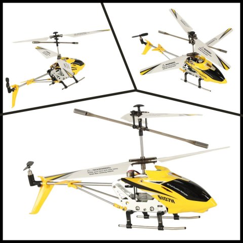 Helikopter zdalnie sterowany na pilota RC SYMA S107H 2.4GHz RTF żółty Kik Sp. z o. o. Sp. k. Helikopter zdalnie sterowany na pilota RC SYMA S107H 2.4GHz RTF żółty Kik Sp. z o. o. Sp. k.