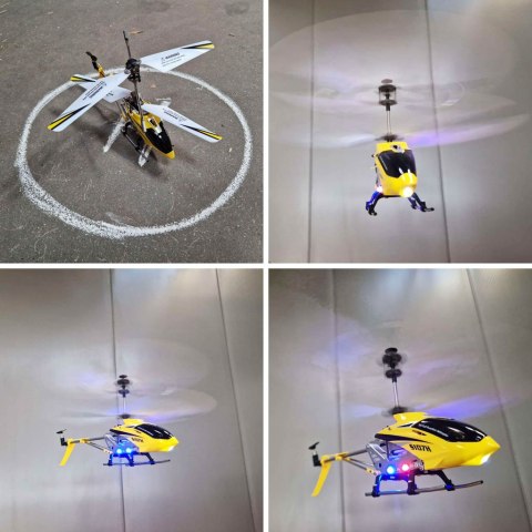Helikopter zdalnie sterowany na pilota RC SYMA S107H 2.4GHz RTF żółty Kik Sp. z o. o. Sp. k. Helikopter zdalnie sterowany na pilota RC SYMA S107H 2.4GHz RTF żółty Kik Sp. z o. o. Sp. k.