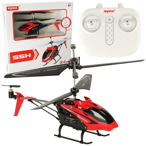 Helikopter zdalnie sterowany na pilota RC SYMA S5H 2.4GHz RTF czerwony Kik Sp. z o. o. Sp. k. Helikopter zdalnie sterowany na pilota RC SYMA S5H 2.4GHz RTF czerwony Kik Sp. z o. o. Sp. k.