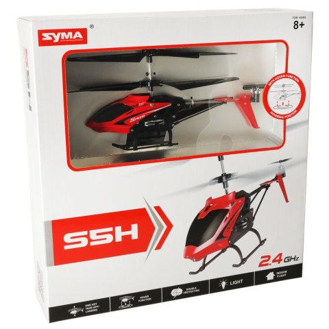 Helikopter zdalnie sterowany na pilota RC SYMA S5H 2.4GHz RTF czerwony Kik Sp. z o. o. Sp. k. Helikopter zdalnie sterowany na pilota RC SYMA S5H 2.4GHz RTF czerwony Kik Sp. z o. o. Sp. k.