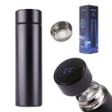 Kubek bidon termiczny termos smart LED 500ml czarny Kik Sp. z o. o. Sp. k.