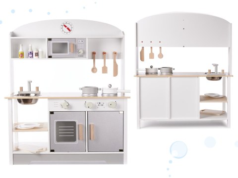 Kuchnia dla dzieci drewniana MDF MODERN CLASSIC akcesoria 82cm Kik Sp. z o. o. Sp. k. Kuchnia dla dzieci drewniana MDF MODERN CLASSIC akcesoria 82cm Kik Sp. z o. o. Sp. k.