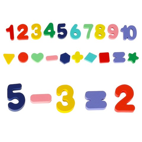 Liczydło drewniane sorter cyfry montessori 3w1 13x36cm Kik Sp. z o. o. Sp. k. Liczydło drewniane sorter cyfry montessori 3w1 13x36cm Kik Sp. z o. o. Sp. k.