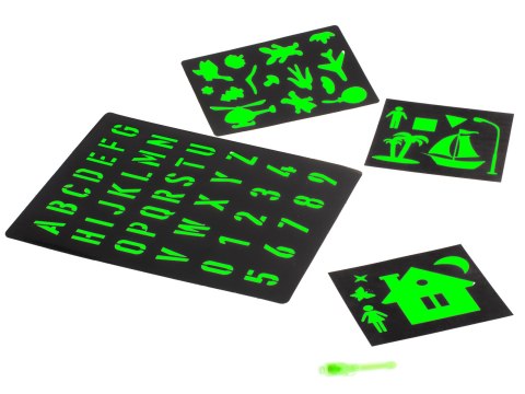 Magiczna tablica do rysowania światłem + długopis UV kreatywny zestaw Kik Sp. z o. o. Sp. k. Magiczna tablica do rysowania światłem + długopis UV kreatywny zestaw Kik Sp. z o. o. Sp. k.