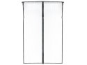Moskitiera siatka magnetyczna na drzwi 100x210cm CZARNA Kik Sp. z o. o. Sp. k.