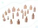 Odważniki cylindry drewniane sorter montessori Kik Sp. z o. o. Sp. k.