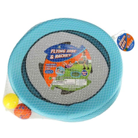 Paletki do gry rakiety z siateczki zestaw 2 piłki i paletki 44cm Kik Sp. z o. o. Sp. k. Paletki do gry rakiety z siateczki zestaw 2 piłki i paletki 44cm Kik Sp. z o. o. Sp. k.