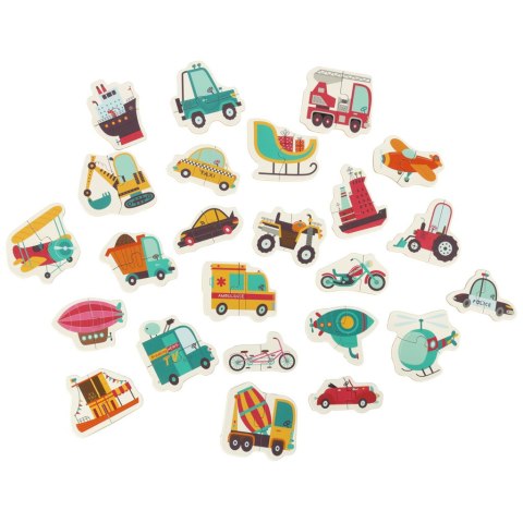 Puzzle w puszce pojazdy 24 puzzle Kik Sp. z o. o. Sp. k. Puzzle w puszce pojazdy 24 puzzle Kik Sp. z o. o. Sp. k.