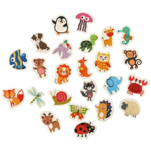 Puzzle w puszce zwierzątka 24 puzzle Kik Sp. z o. o. Sp. k. Puzzle w puszce zwierzątka 24 puzzle Kik Sp. z o. o. Sp. k.
