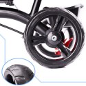 Kik Sp. z o. o. Sp. k. Rowerek trójkołowy Trike Fix Lite rower spacerówka 3w1 obracany 360 wolne koło szary