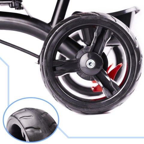 Kik Sp. z o. o. Sp. k. Rowerek trójkołowy Trike Fix Lite rower spacerówka 3w1 obracany 360 wolne koło szary Kik Sp. z o. o. Sp. k. Rowerek trójkołowy Trike Fix Lite rower spacerówka 3w1 obracany 360 wolne koło szary