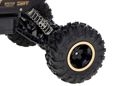 Samochód zdalnie sterowany na pilota RC Rock Crawler 1:12 4WD METAL złoty Kik Sp. z o. o. Sp. k. Samochód zdalnie sterowany na pilota RC Rock Crawler 1:12 4WD METAL złoty Kik Sp. z o. o. Sp. k.