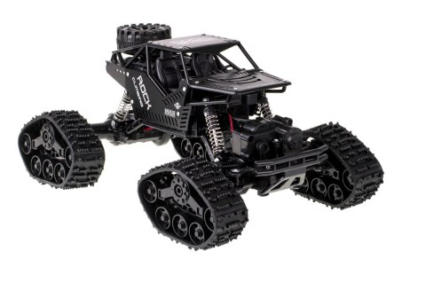 Samochód zdalnie sterowany na pilota RC Rock Crawler 4x4 LHC012 auto 2w1 czarny Kik Sp. z o. o. Sp. k. Samochód zdalnie sterowany na pilota RC Rock Crawler 4x4 LHC012 auto 2w1 czarny Kik Sp. z o. o. Sp. k.