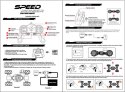 Samochód zdalnie sterowany na pilota RC Speed Pioneer Stunt Car 360 czerwony Kik Sp. z o. o. Sp. k.
