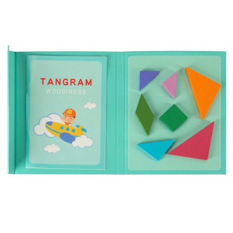 Tangram książeczka magnetyczna układanka montessori klocki gra logiczna 3D Kik Sp. z o. o. Sp. k. Tangram książeczka magnetyczna układanka montessori klocki gra logiczna 3D Kik Sp. z o. o. Sp. k.