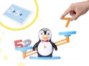 Waga szalkowa równoważnia gra edukacyjna nauka liczenia działania matematyczne nauka matematyki pingwin XXL Kik Sp. z o. o. Sp. k.