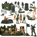 Kik Sp. z o. o. Sp. k. Żołnierzyki baza wojskowa figurki zestaw 114el.
