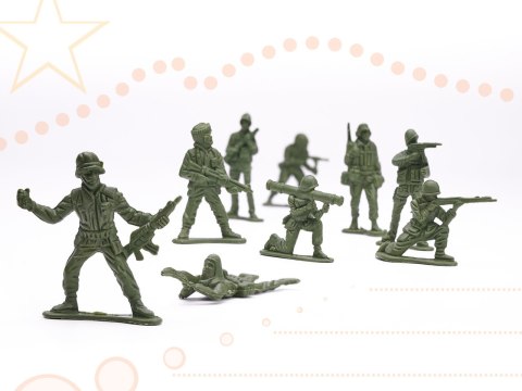 Kik Sp. z o. o. Sp. k. Żołnierzyki baza wojskowa figurki zestaw 114el. Kik Sp. z o. o. Sp. k. Żołnierzyki baza wojskowa figurki zestaw 114el.