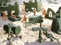 Kik Sp. z o. o. Sp. k. Żołnierzyki baza wojskowa figurki zestaw 114el.
