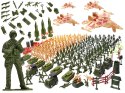 Żołnierzyki baza wojskowa figurki zestaw 307el. Kik Sp. z o. o. Sp. k.