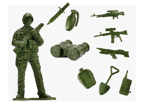 Żołnierzyki baza wojskowa figurki zestaw 307el. Kik Sp. z o. o. Sp. k. Żołnierzyki baza wojskowa figurki zestaw 307el. Kik Sp. z o. o. Sp. k.