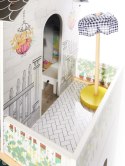 Domek dla lalek drewniany MDF mebelki 122cm XXL LED Kik Sp. z o. o. Sp. k.