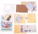 Kik Sp. z o. o. Sp. k. Domek dla lalek drewniany pokój dzienny model do złożenia LED DIY 3016 15,02cm