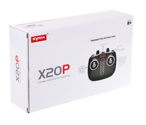 Dron RC SYMA X20P 2,4GHz RTF 360 Kik Sp. z o. o. Sp. k. Dron RC SYMA X20P 2,4GHz RTF 360 Kik Sp. z o. o. Sp. k.