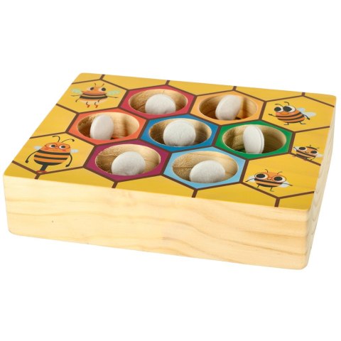 Gra edukacyjna plaster miodu pszczółki montessori Kik Sp. z o. o. Sp. k. Gra edukacyjna plaster miodu pszczółki montessori Kik Sp. z o. o. Sp. k.