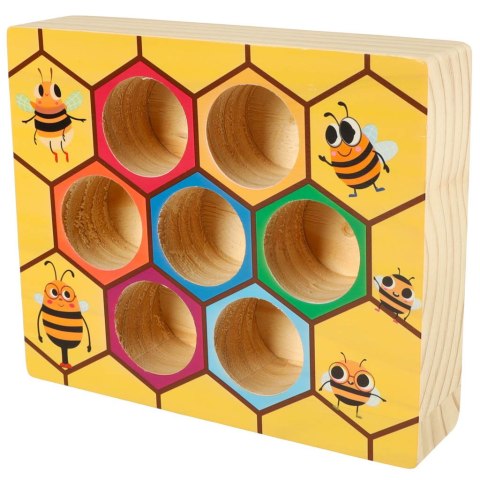 Gra edukacyjna plaster miodu pszczółki montessori Kik Sp. z o. o. Sp. k. Gra edukacyjna plaster miodu pszczółki montessori Kik Sp. z o. o. Sp. k.