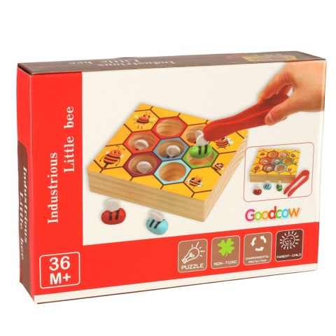 Gra edukacyjna plaster miodu pszczółki montessori Kik Sp. z o. o. Sp. k. Gra edukacyjna plaster miodu pszczółki montessori Kik Sp. z o. o. Sp. k.