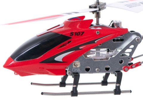 Helikopter zdalnie sterowany na pilota RC SYMA S107G czerwony Kik Sp. z o. o. Sp. k. Helikopter zdalnie sterowany na pilota RC SYMA S107G czerwony Kik Sp. z o. o. Sp. k.